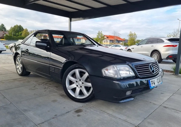 Mercedes-Benz SL cena 44900 przebieg: 189000, rok produkcji 1990 z Lewin Brzeski małe 326